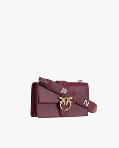  PINKO - Túi đeo chéo nữ chữ nhật Love One Classic 