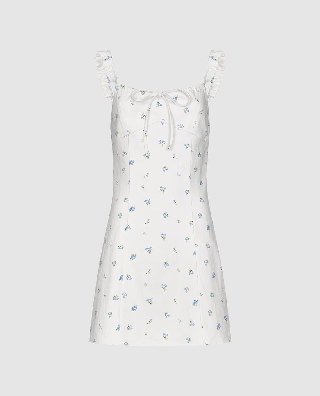 URBAN REVIVO - Đầm hai dây mini Floral