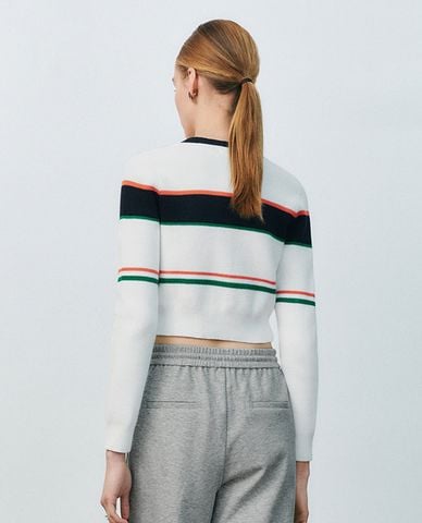  URBAN REVIVO - Áo khoác cardigan nữ phom croptop 