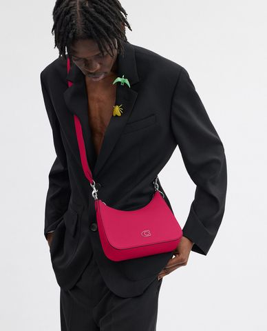  COACH - Túi đeo chéo unisex phom chữ nhật thời trang 