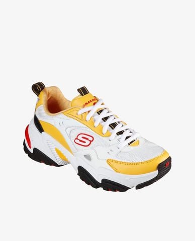  SKECHERS - Giày sneakers nữ cổ thấp One Punch Man Stamina V2 