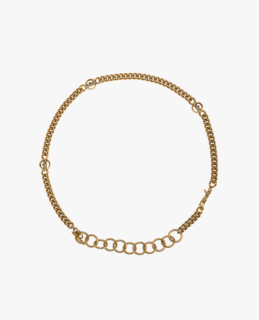 PINKO - Thắt lưng nữ mắc xích Palmas