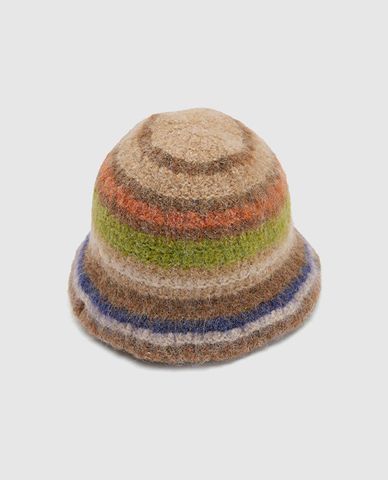  URBAN REVIVO - Nón bucket nữ dệt kim trẻ trung 