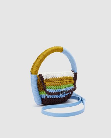  URBAN REVIVO - Túi xách nữ phom hình thang đa sắc 