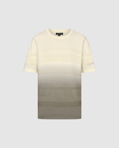  URBAN REVIVO - Áo thun nam cổ tròn tay ngắn thời trang 