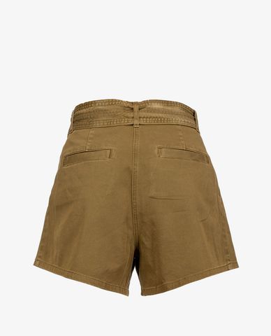  PINKO - Quần shorts nữ phối thắt lưng Gioiosa 