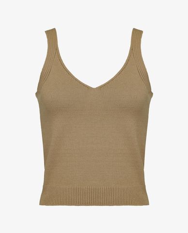  PINKO - Áo ba lỗ nữ cổ V thời trang 