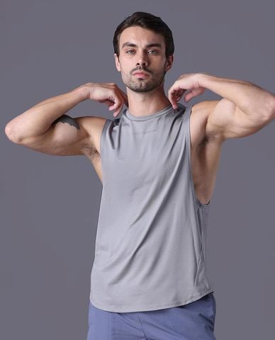  JOCKEY - Áo ba lỗ thể thao nam in logo 