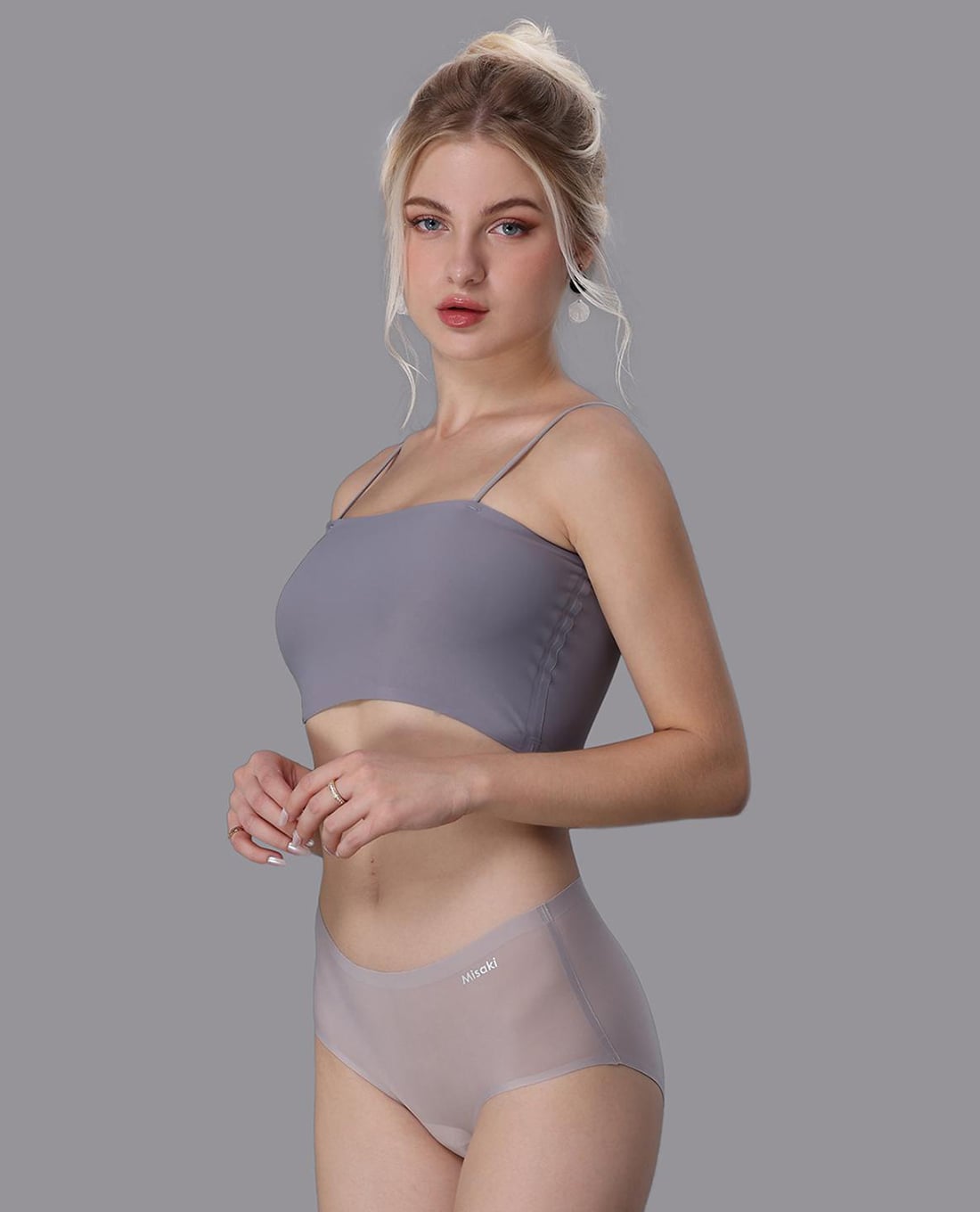MISAKI - Quần lót nữ lưng cao seamless
