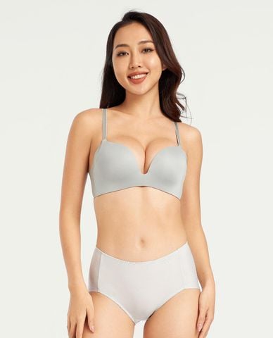  VERA - Quần lót nữ lưng cao nylon spandex trơn 
