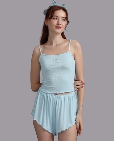  WOW BY NDLANNGOC - Bộ quần áo nữ ngắn mặc nhà cotton bamboo 