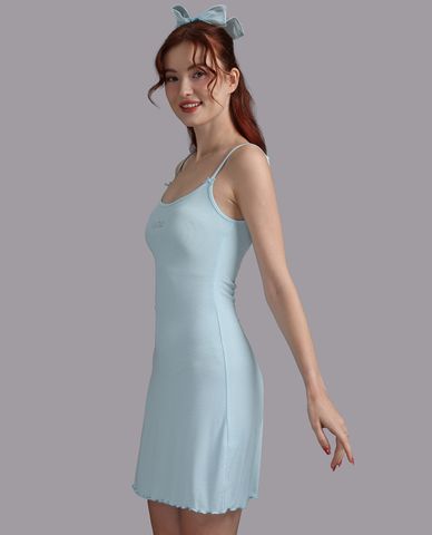  WOW BY NDLANNGOC - Đầm ngắn mặc nhà bamboo spandex 