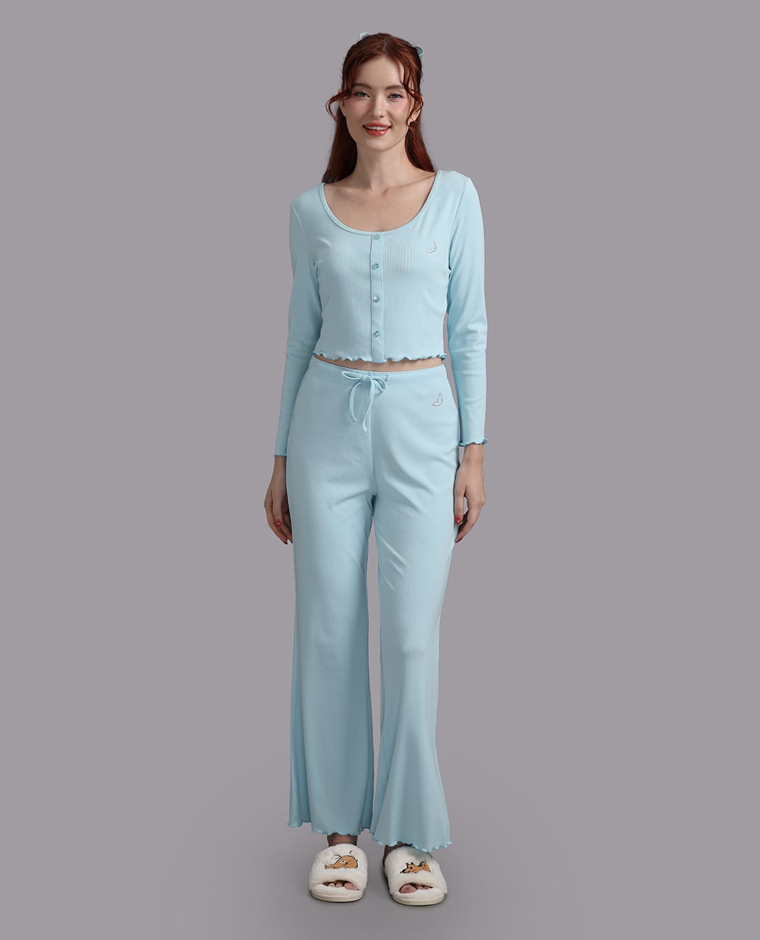 WOW BY NDLANNGOC - Bộ quần áo nữ dài mặc nhà cotton bamboo