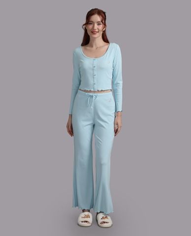  WOW BY NDLANNGOC - Bộ quần áo nữ dài mặc nhà cotton bamboo 