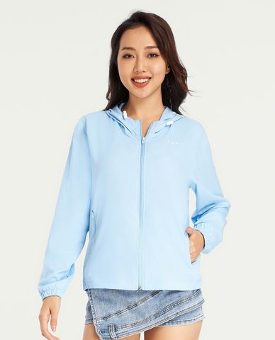  VERA - Áo khoác phối mũ nữ chống nắng 