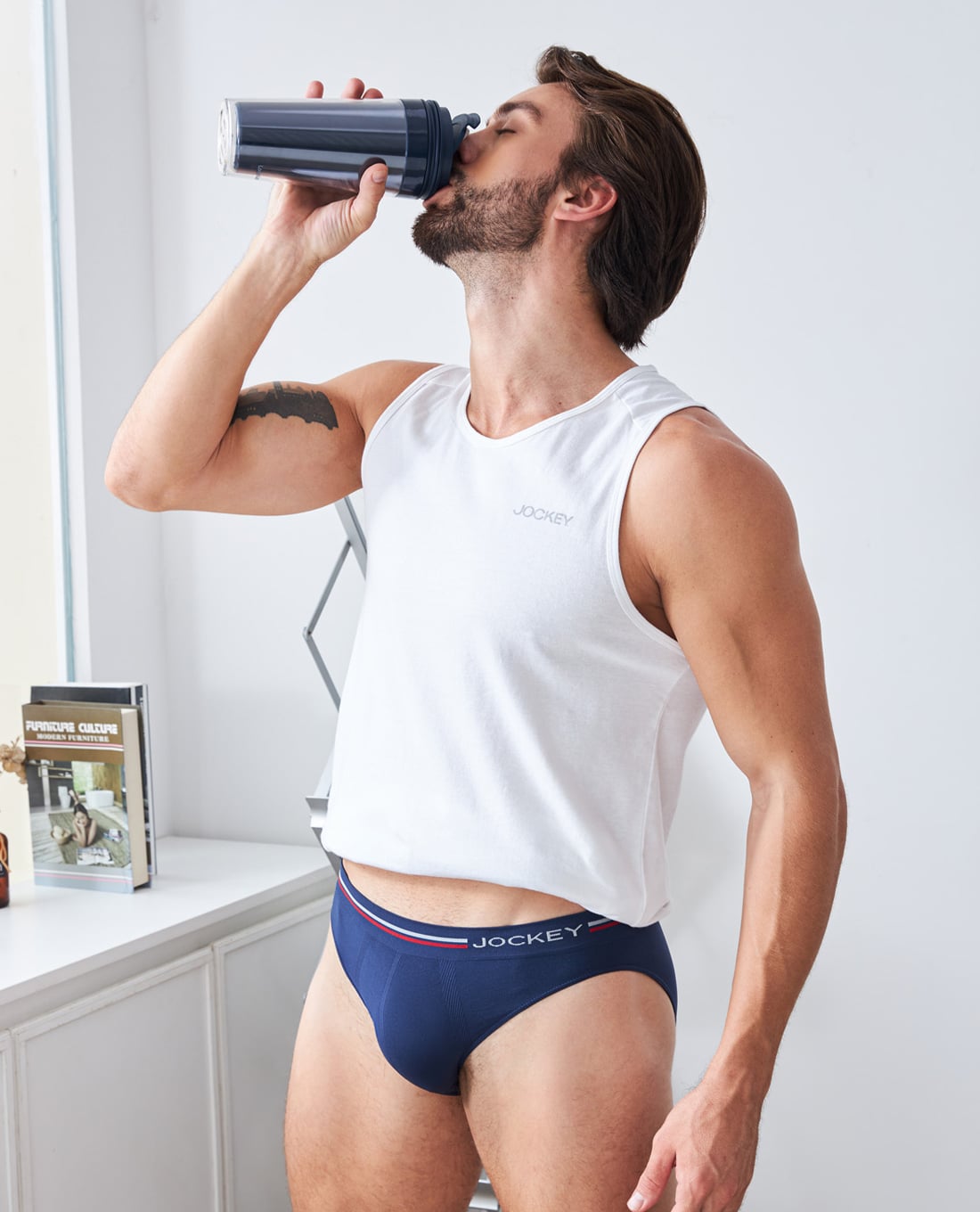 JOCKEY - Quần lót nam seamfree dáng brief