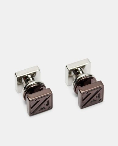  TED BAKER - Khuy măng sét Reversible Silver Cufflinks 