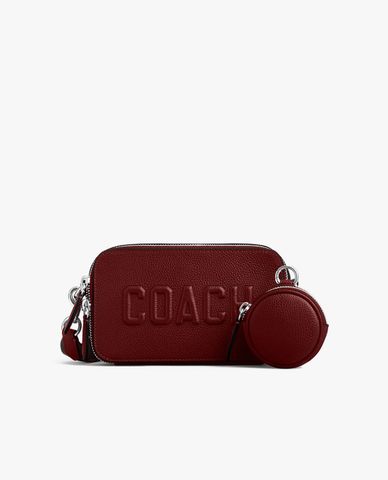  COACH - Túi đeo chéo nam phom chữ nhật Charter Slim With Coach Graphic 