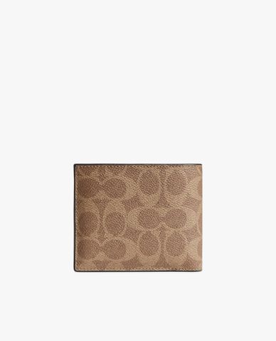  COACH - Ví nam dáng ngắn 3 In 1 With Coach Graphic 