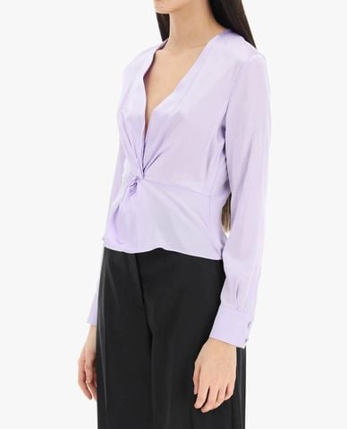  PINKO - Áo kiểu nữ cổ V tay dài Baradero 