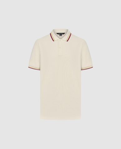  URBAN REVIVO - Áo polo nam cổ bẻ tay ngắn thời thượng 