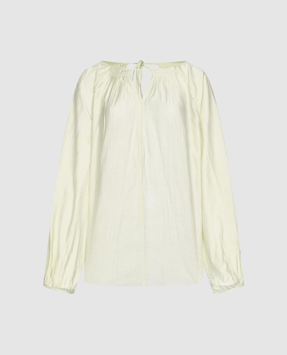 URBAN REVIVO - Áo kiểu nữ cổ thuyền Overhead