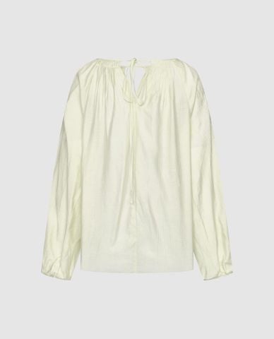  URBAN REVIVO - Áo kiểu nữ cổ thuyền Overhead 