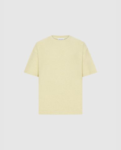  URBAN REVIVO - Áo thun nam cổ tròn tay ngắn trẻ trung 