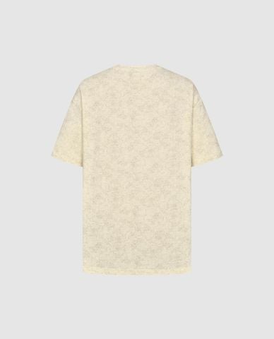  URBAN REVIVO - Áo thun nam cổ tròn tay ngắn 