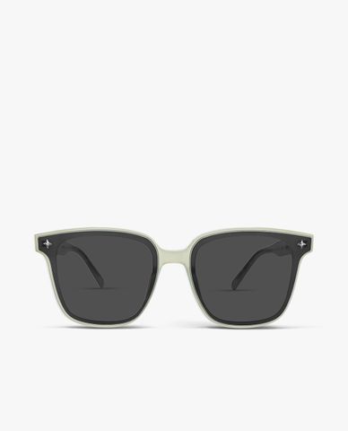  MUJOSH - Kính mát unisex gọng vuông bản dày thời trang 