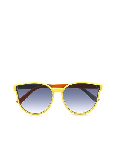  MUJOSH - Kính mát tròn màu sắc thời trang 