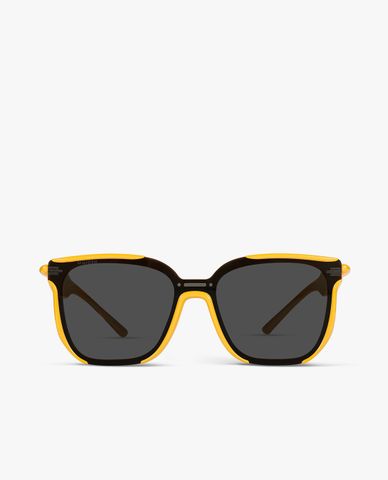  MUJOSH - Kính mát unisex gọng vuông bản vừa thời trang 