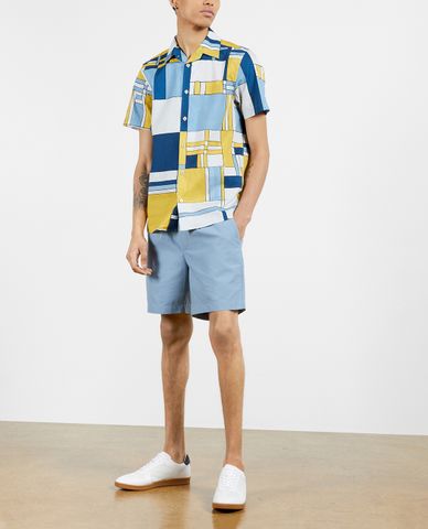  TED BAKER - Áo sơ mi nam tay ngắn Akton 