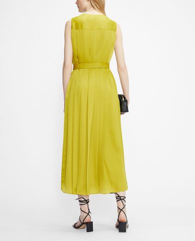  TED BAKER - Đầm midi sát nách xếp li Pleana 