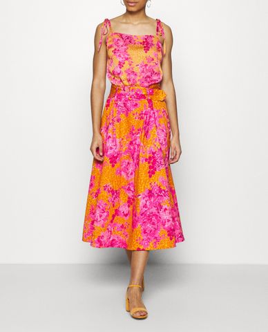  TED BAKER - Chân váy midi phối thắt lưng Jenday 