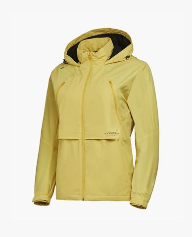  PRO SPECS - Áo khoác thể thao nữ cổ trụ phối mũ 2Layer Hooded Running 
