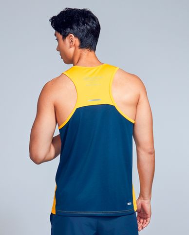  SKECHERS - Áo ba lỗ thể thao nam cổ tròn Urban Running 