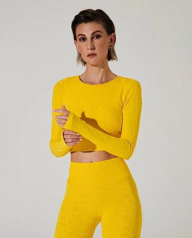  OLABEN - Áo tập luyện nữ 3D Classic Déese Fleur 