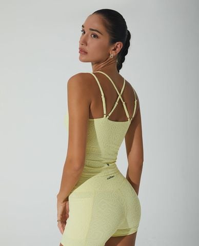  OLABEN - Áo tập luyện nữ hai dây Mia 3D 