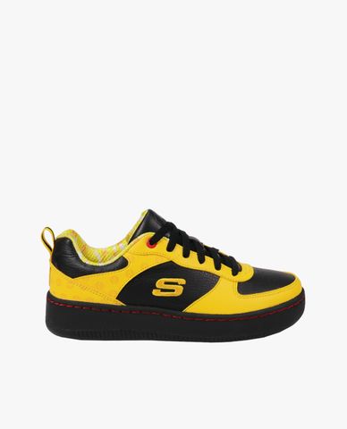  SKECHERS - Giày sneakers nam cổ thấp Pokémon Sport Court 92 