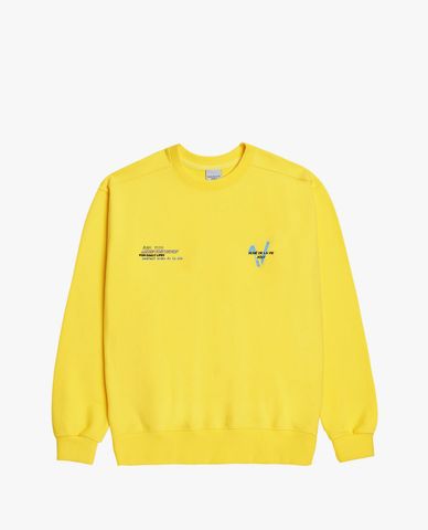  ADLV - Áo sweatshirt tay dài cổ tròn V Symbol Logo 