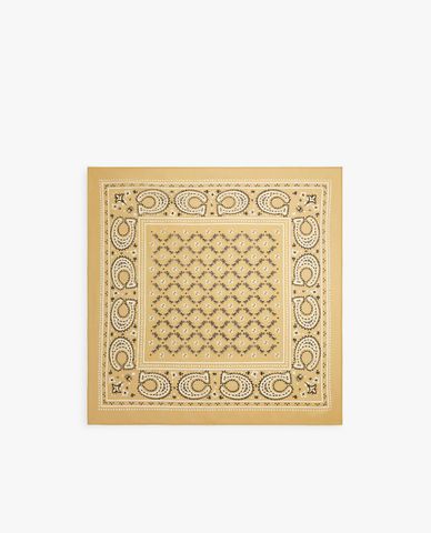  COACH - Khăn choàng nữ vuông Heritage Print Bandana 