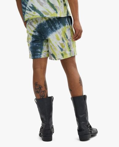  COACH - Quần short nam ngang gối phối họa tiết Tie Dye 