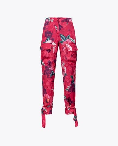  PINKO - Quần nữ lưng cao túi hộp thời trang 