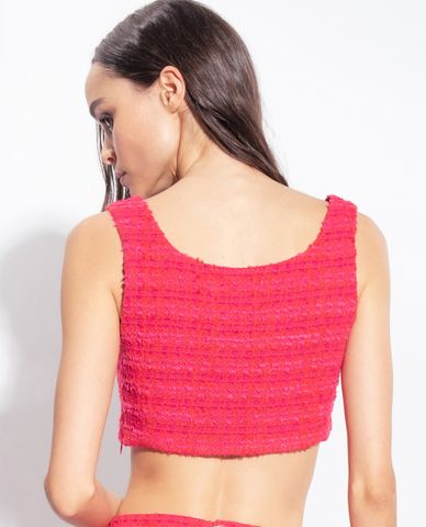  PINKO - Áo croptop nữ hai dây Tremendo 