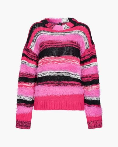  PINKO - Áo sweater nữ cổ tròn tay dài Antilope 