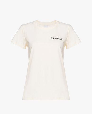  PINKO - Áo thun nữ cổ tròn tay ngắn Bussolotto 