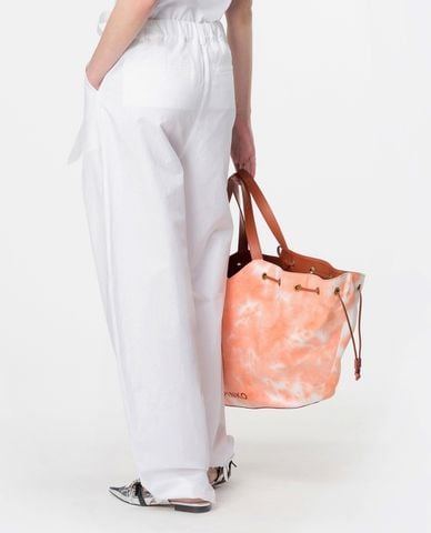  PINKO - Quần ống đứng phối thắt lưng Pianista 