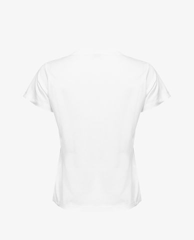  PINKO - Áo thun nữ tay ngắn Micro Pinko Logo 
