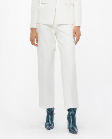  PINKO - Quần ống đứng lưng cao phối xếp li Pei 